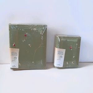 ❣2 Vintage corduroy photo albums❣